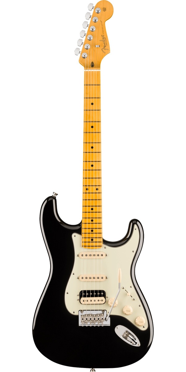 American Professional, Stratocaster HSS, Maple Fingerboard, Black