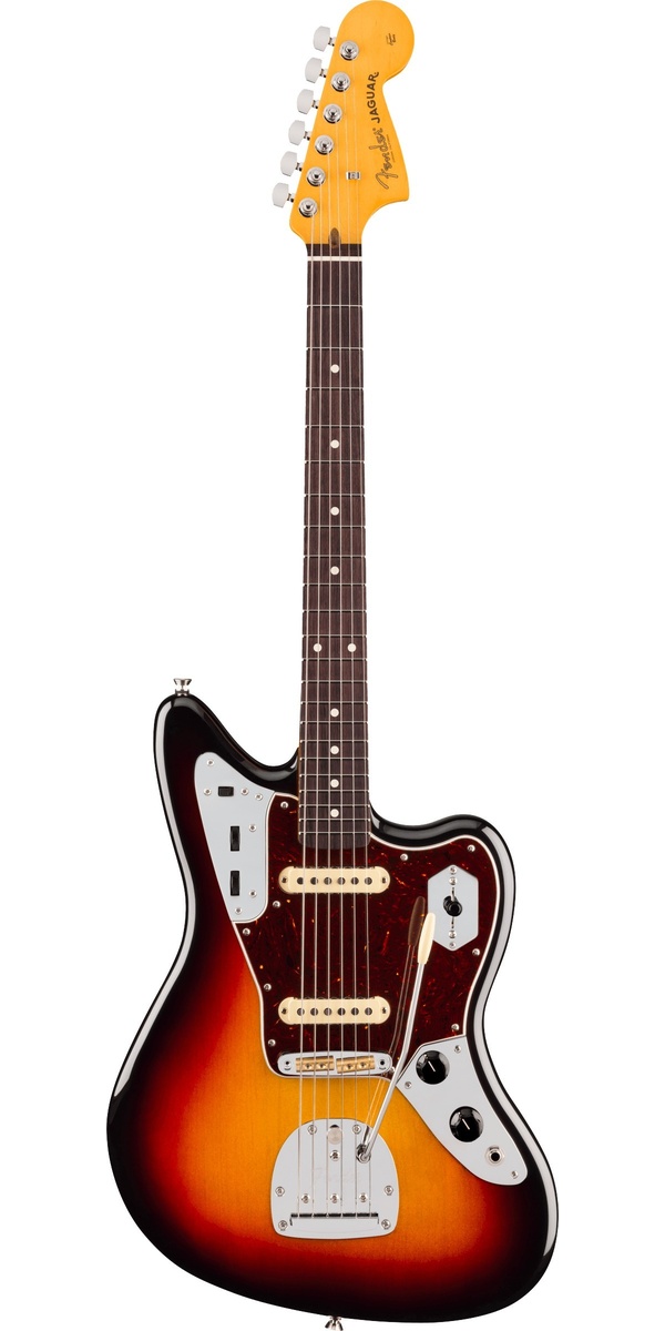 American Professional, Jaguar, Rosewood Fingerboard, 3-Color Sunburst