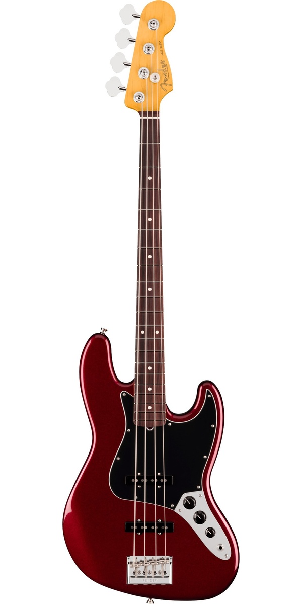American Professional, Jazz Bass, Rosewood Fingerboard, Oxblood
