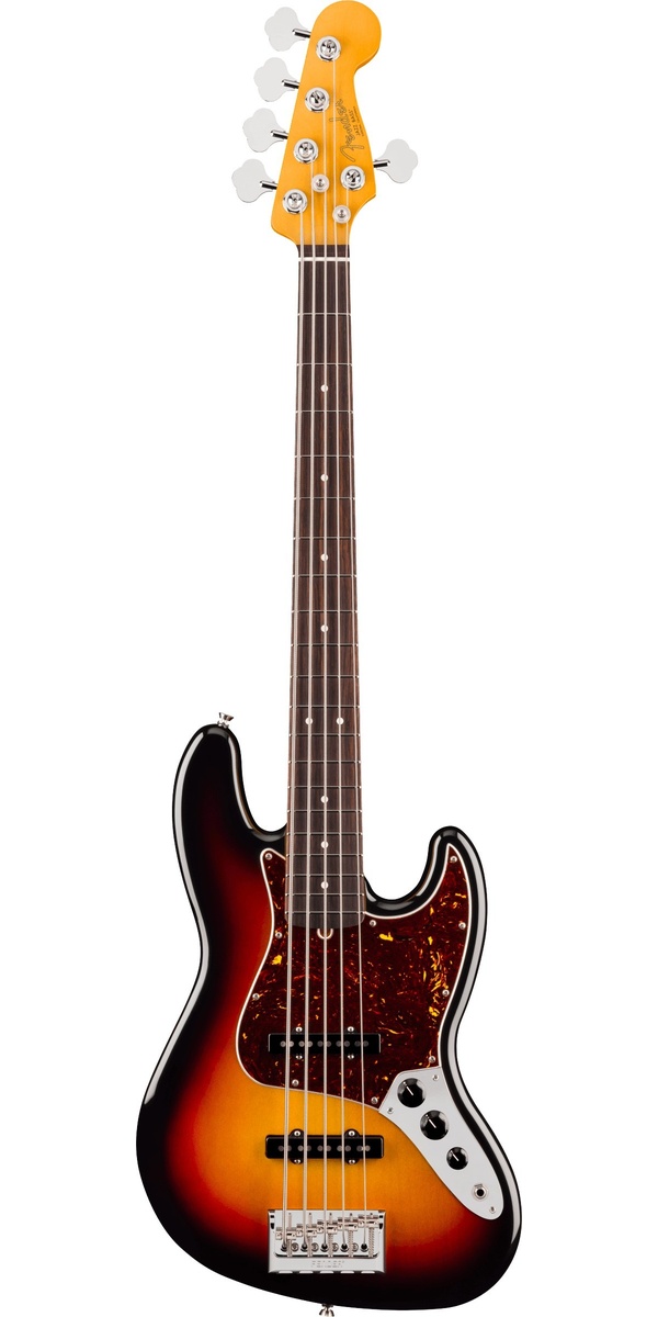 American Professional, Jazz Bass V, Rosewood Fingerboard, 3-Color Sunburst