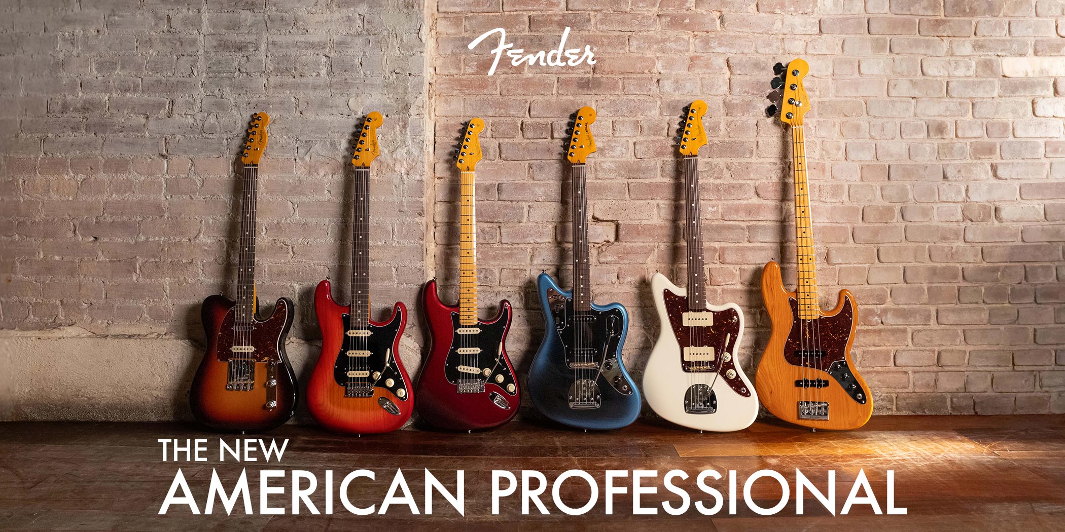 Fender The New AMERICAN PROFESSIONAL シリーズ