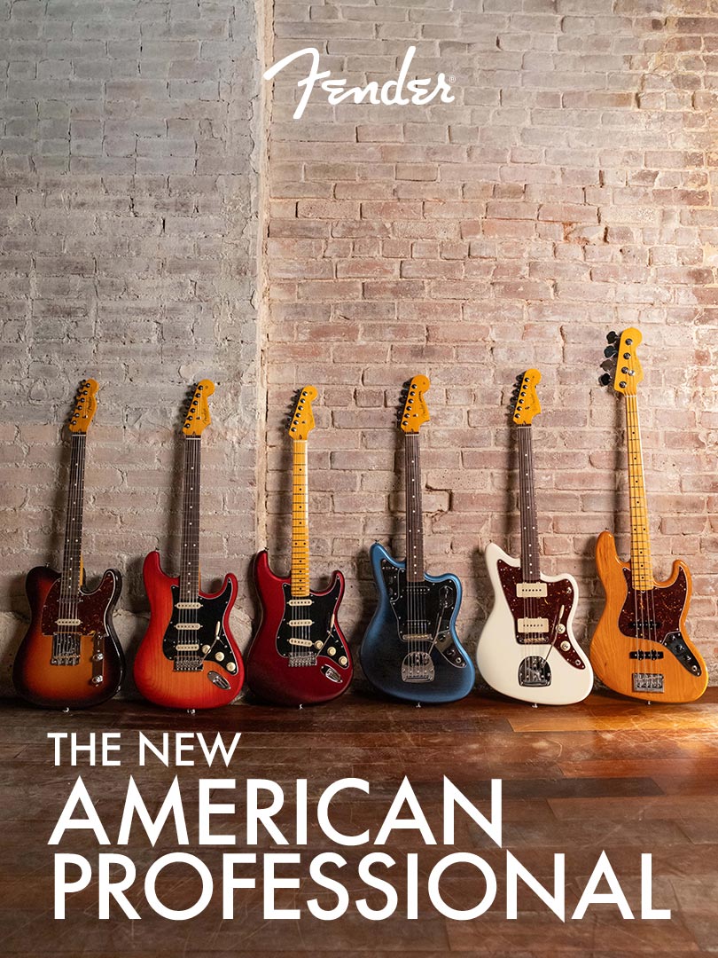 Fender The New AMERICAN PROFESSIONAL シリーズ