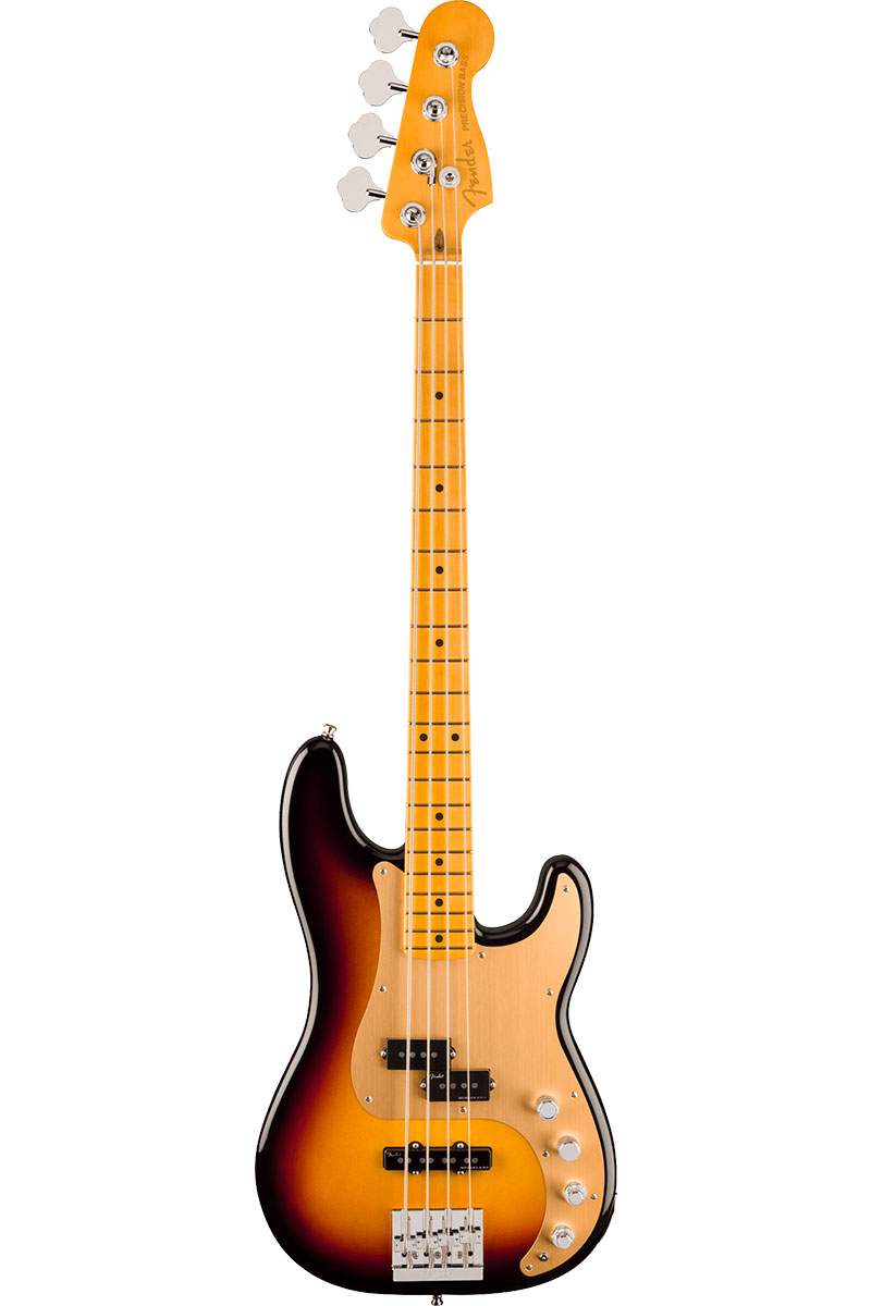American Ultra II Precision Bass, Maple Fingerboard, Ultraburst