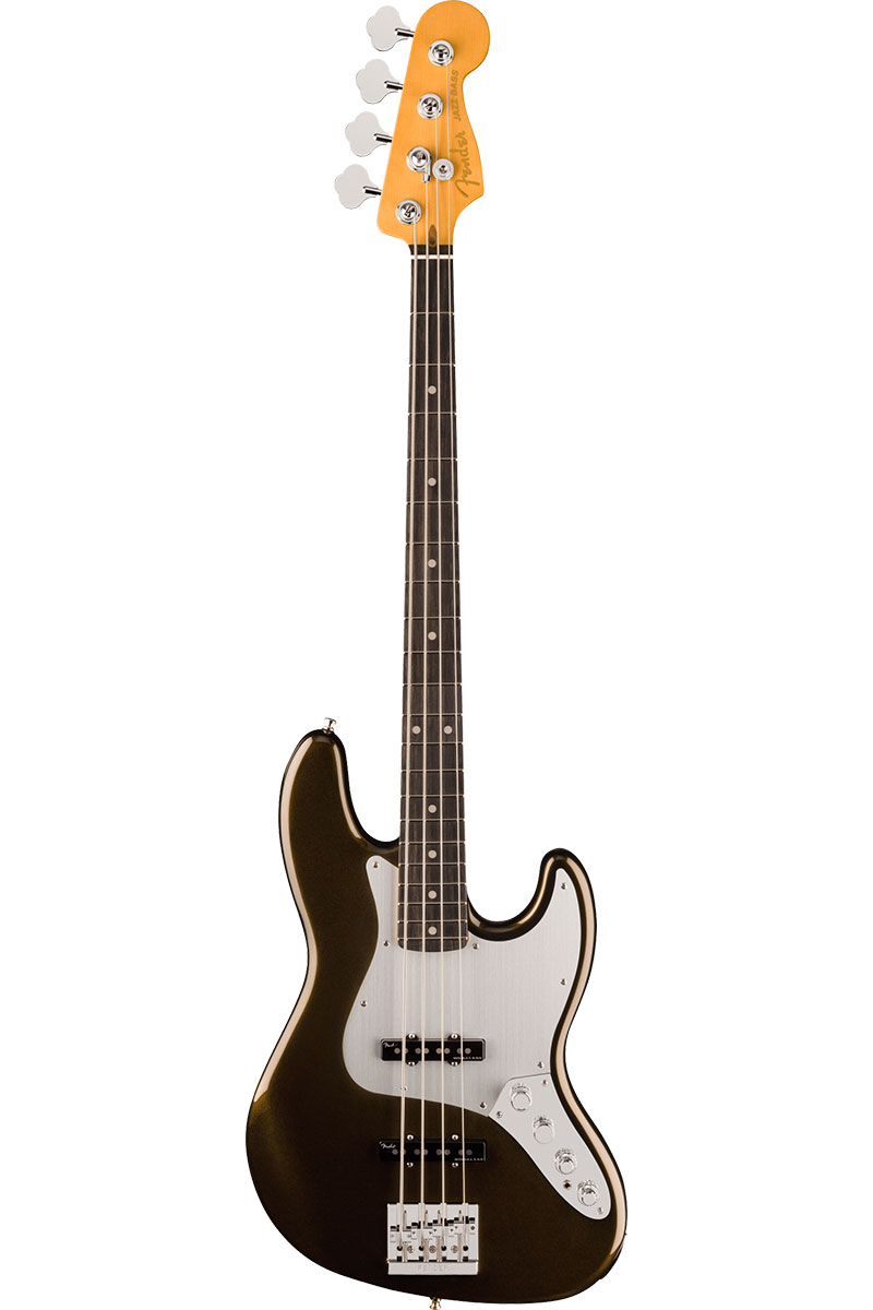 American Ultra II Jazz Bass, Ebony Fingerboard, Texas Tea