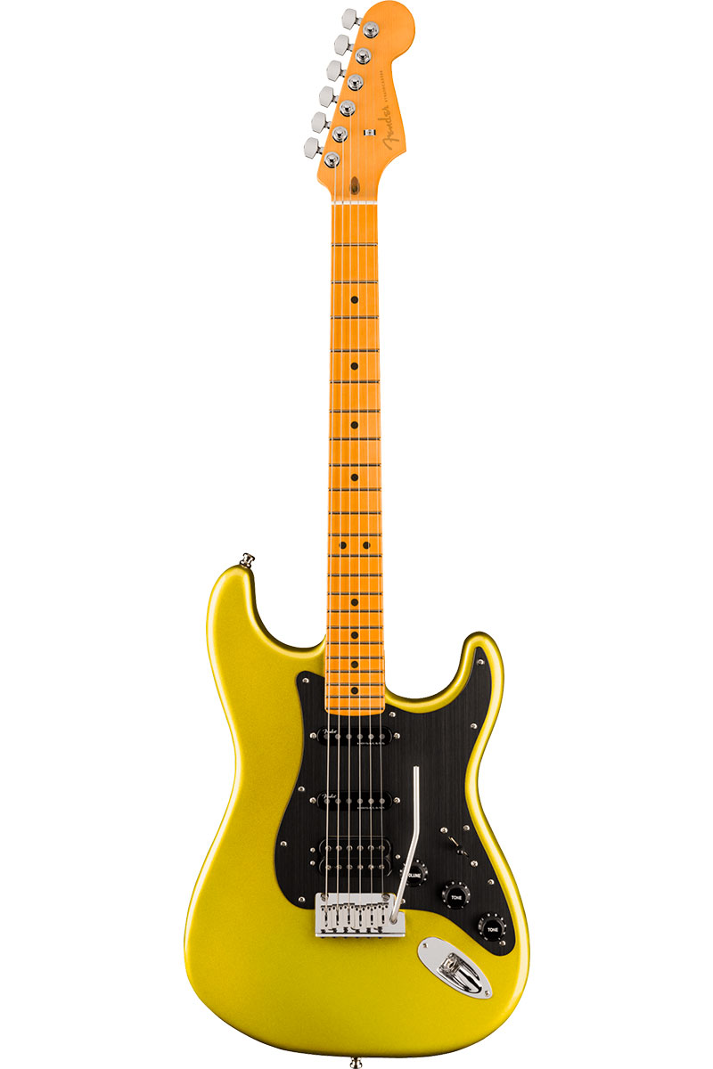 American Ultra II Stratocaster HSS, Maple Fingerboard, Solar Flare