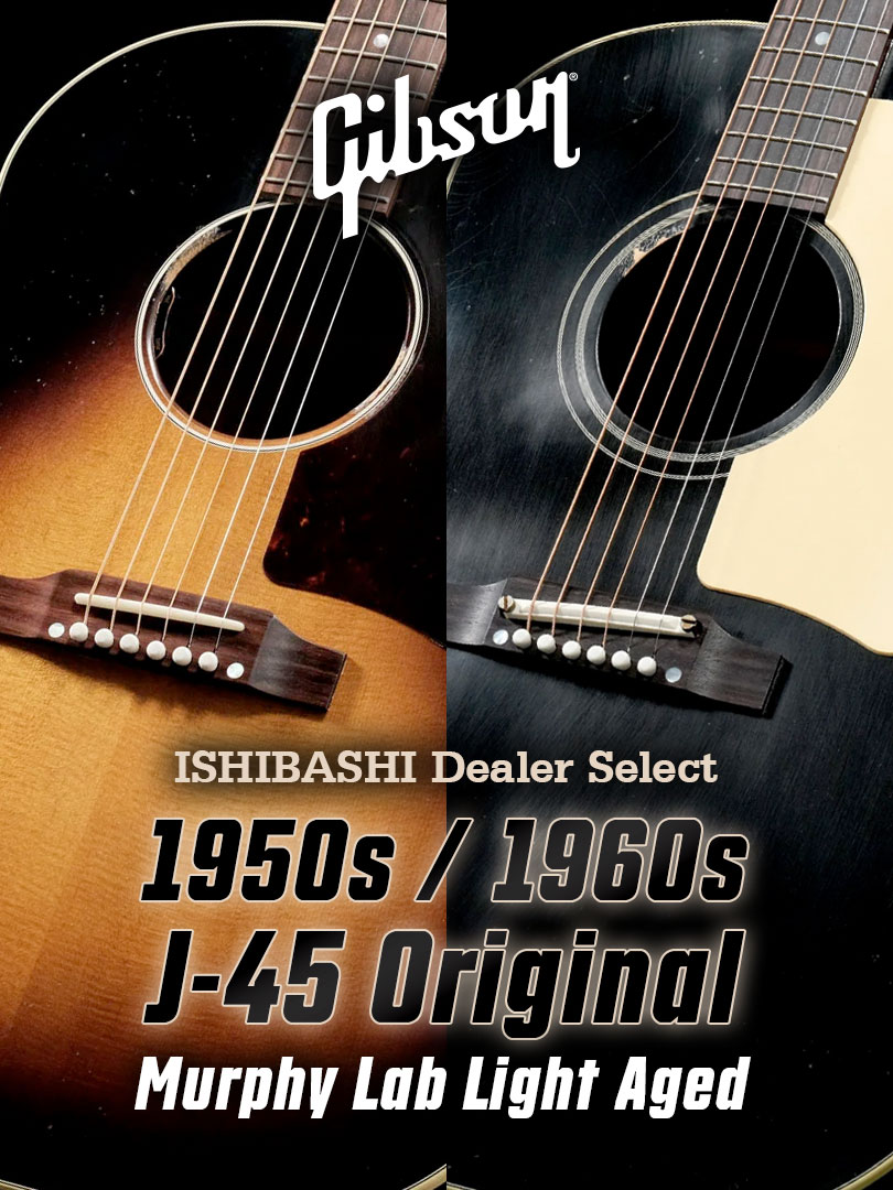  Gibson ISHIBASHI Dealer Select 1950s/1960s J-45 Original Murphy Lab