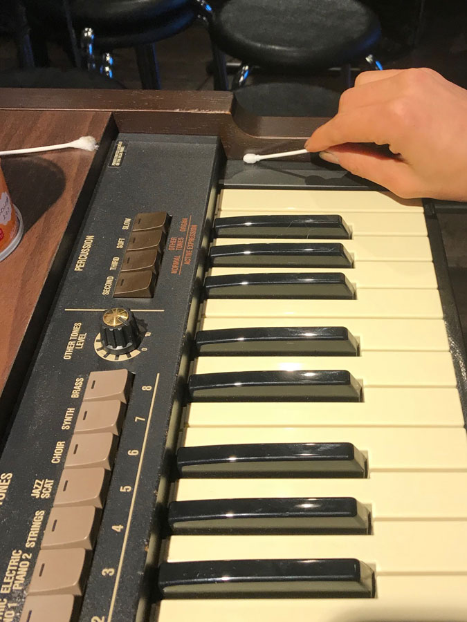 お掃除