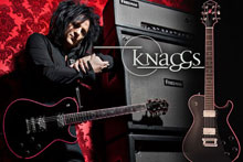 盟友スティーヴ・スティーヴンスの使用するKnaggs Guitars。イシバシ楽器公式ページはこちら!