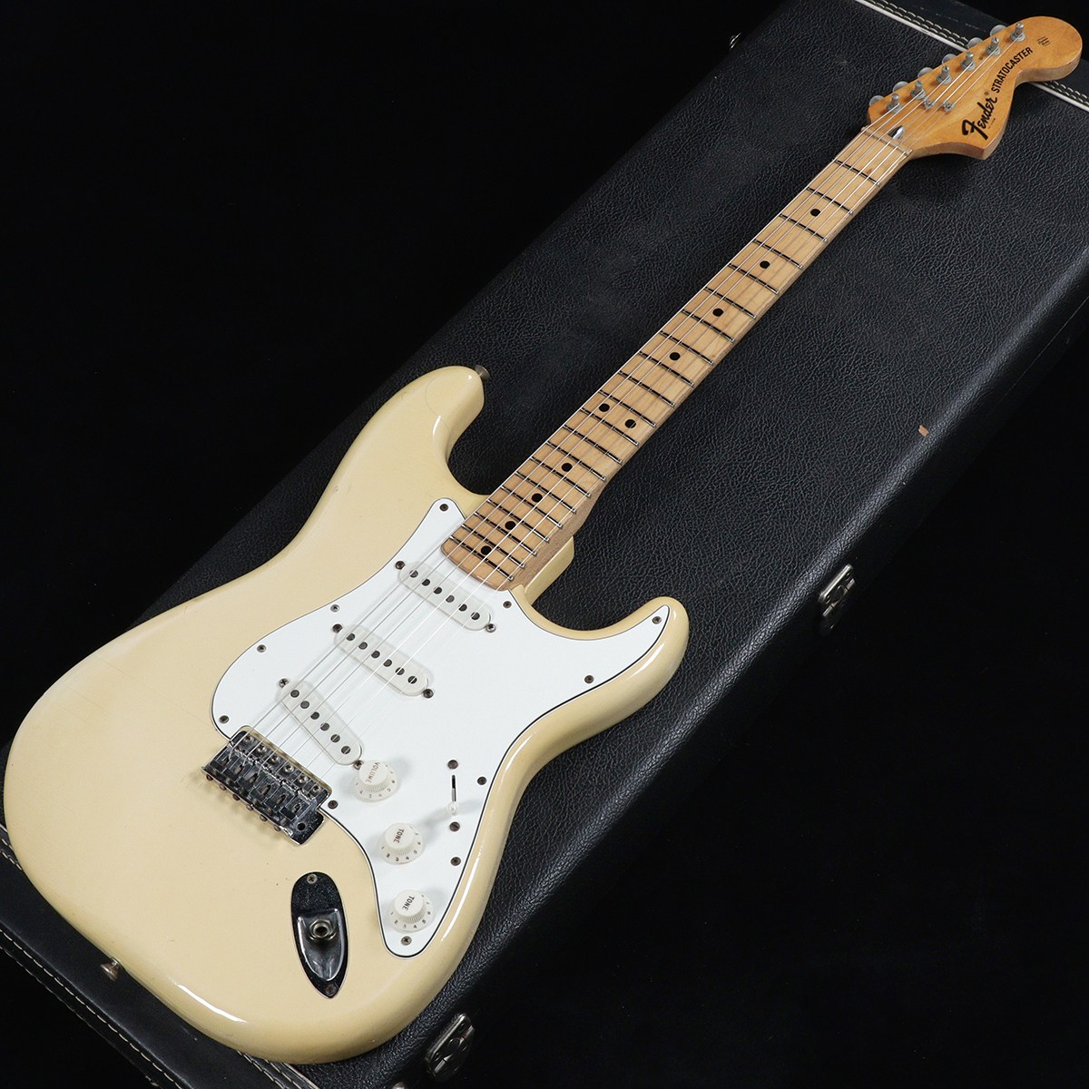 【渋谷店VINTAGEブログ#13】 FENDER / 1975年製 Stratocaster Alder Body/Maple Finger Board White