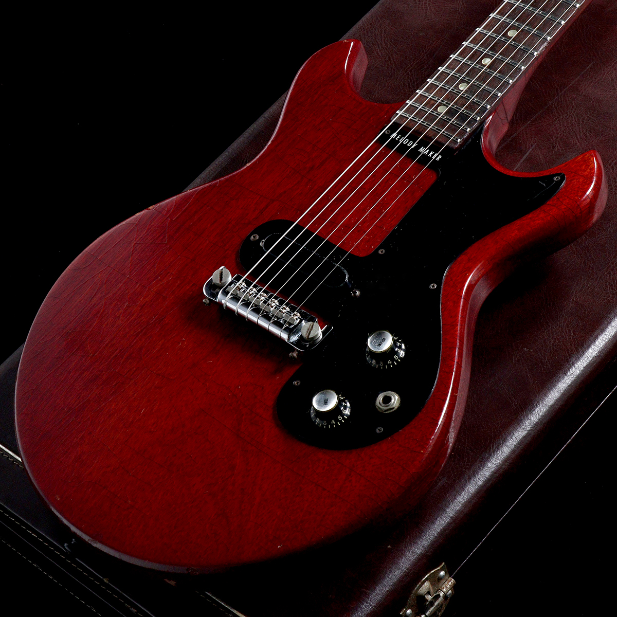 【渋谷店VINTAGEブログ#12】GIBSON / 1965年製 Melody Maker Cherry