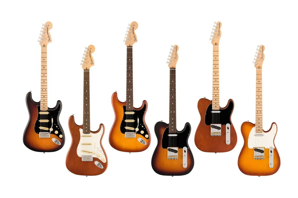 Fender FSR American Performer Timber Stratocaster Telecaster
