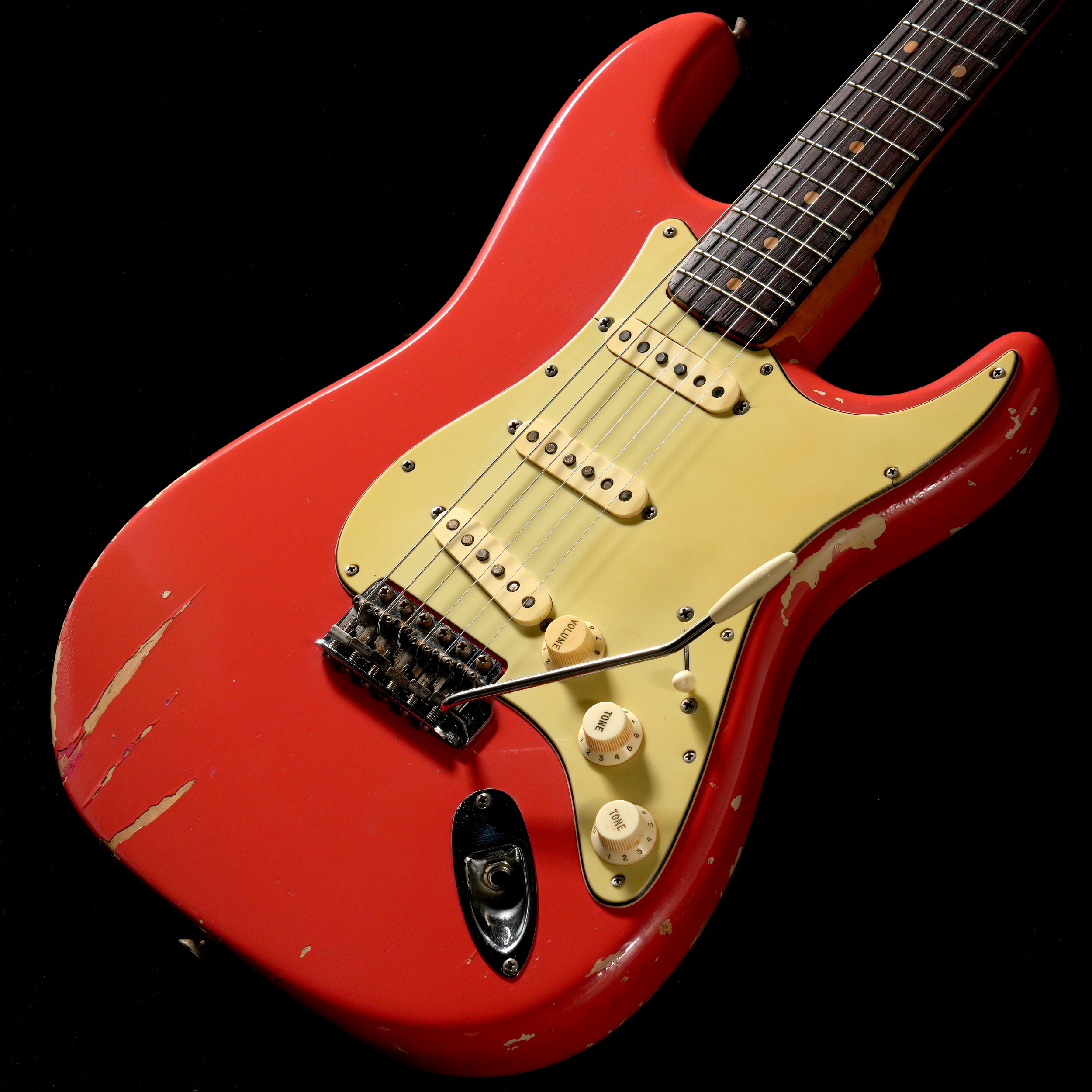 【渋谷店VINTAGEブログ#100】Fender 1962年製 Stratocaster Fiesta Red